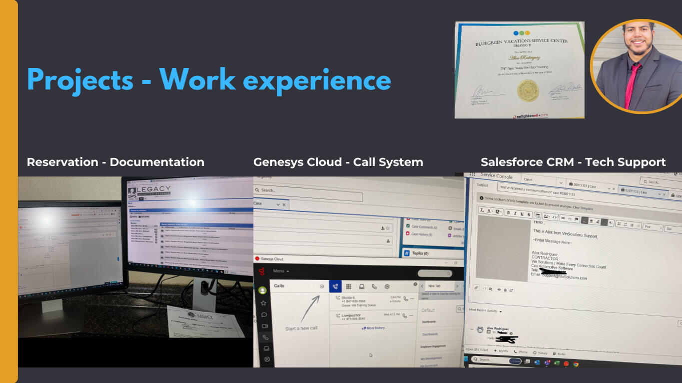 Work Experiences